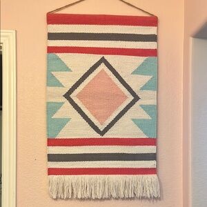 Geometric Woven Wall Decor